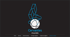 Desktop Screenshot of mundocervantes.com