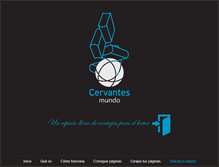 Tablet Screenshot of mundocervantes.com